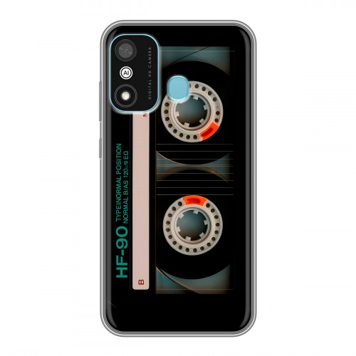 Дизайнерский силиконовый чехол для Itel A27 Кассета