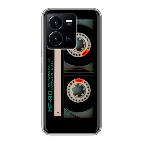 Дизайнерский силиконовый чехол для Vivo Y35 Кассета