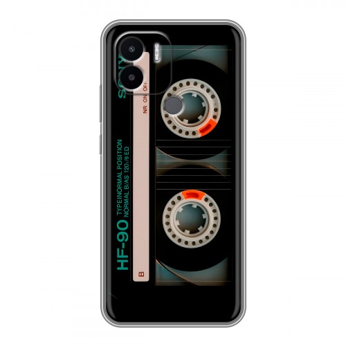 Дизайнерский силиконовый чехол для Xiaomi Redmi A1 Plus Кассета