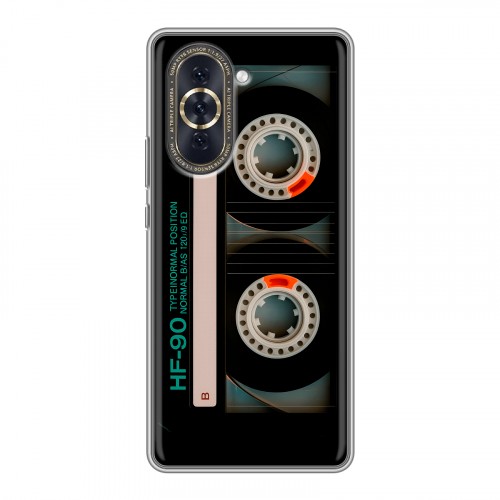 Дизайнерский силиконовый с усиленными углами чехол для Huawei Nova 10 Кассета