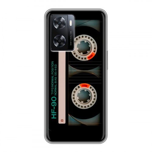 Дизайнерский силиконовый чехол для OPPO A57s Кассета