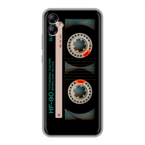 Дизайнерский силиконовый чехол для Samsung Galaxy A04e Кассета