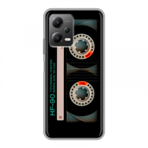 Дизайнерский силиконовый чехол для Xiaomi Poco X5 Кассета