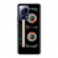 Дизайнерский силиконовый чехол для Xiaomi 13 Lite Кассета