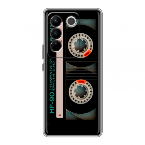 Дизайнерский силиконовый чехол для Vivo V27 Кассета