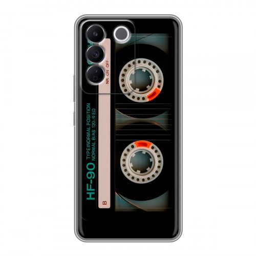 Дизайнерский силиконовый чехол для Vivo V27e Кассета