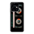 Дизайнерский силиконовый чехол для Tecno Spark 10C Кассета