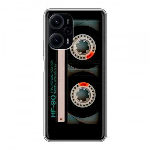 Дизайнерский силиконовый чехол для XIaomi Poco F5 Кассета