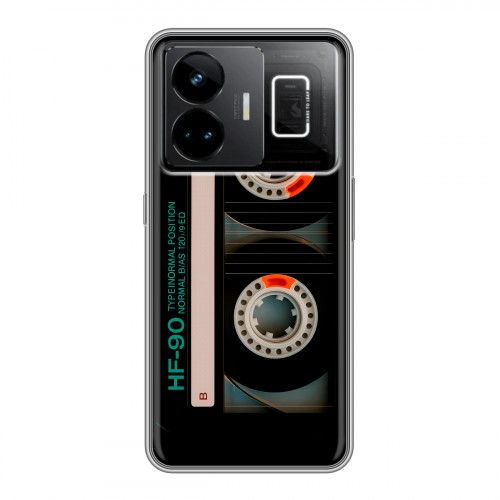 Дизайнерский силиконовый чехол для Realme GT3 Кассета