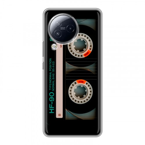 Дизайнерский силиконовый чехол для Xiaomi Civi 3 Кассета