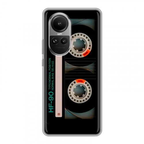Дизайнерский силиконовый чехол для OPPO Reno10 Кассета