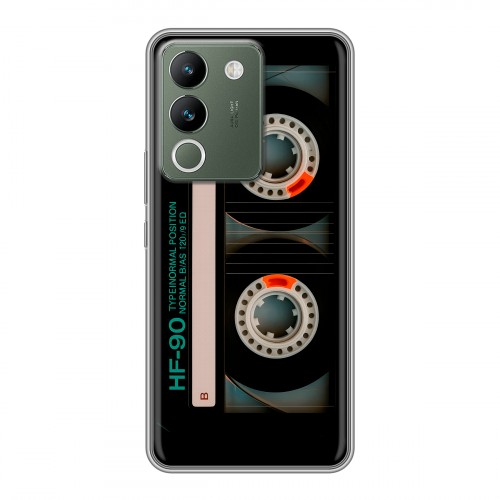 Дизайнерский силиконовый чехол для Vivo V29e Кассета