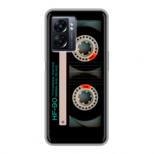 Дизайнерский силиконовый чехол для OPPO A57 5G Кассета