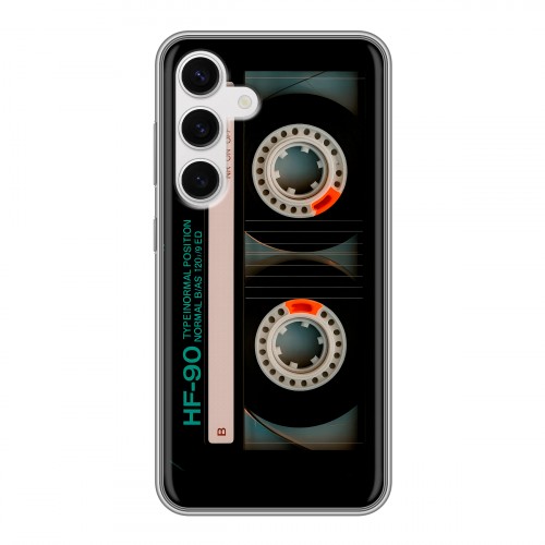 Дизайнерский силиконовый чехол для Samsung Galaxy S24 Кассета