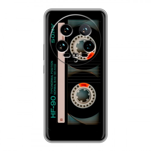 Дизайнерский пластиковый чехол для Xiaomi 14 Ultra Кассета