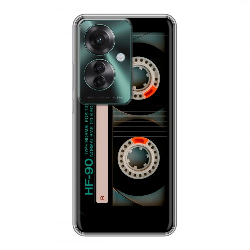 Дизайнерский пластиковый чехол для Oppo Reno 11F Кассета