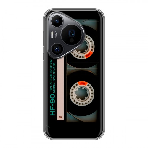 Дизайнерский силиконовый чехол для Huawei Pura 70 Pro Кассета