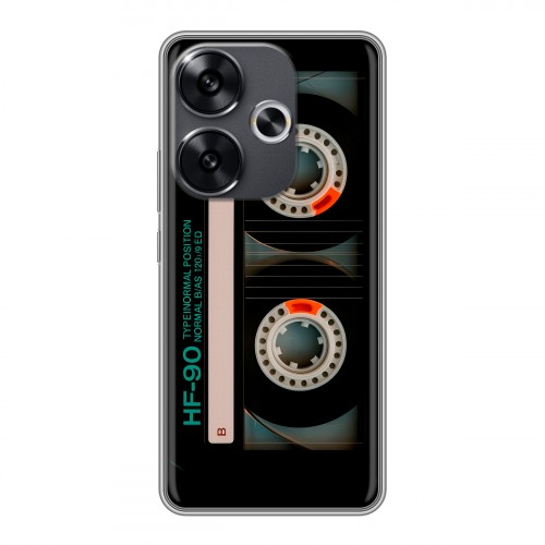 Дизайнерский силиконовый чехол для Xiaomi Redmi Turbo 3 Кассета