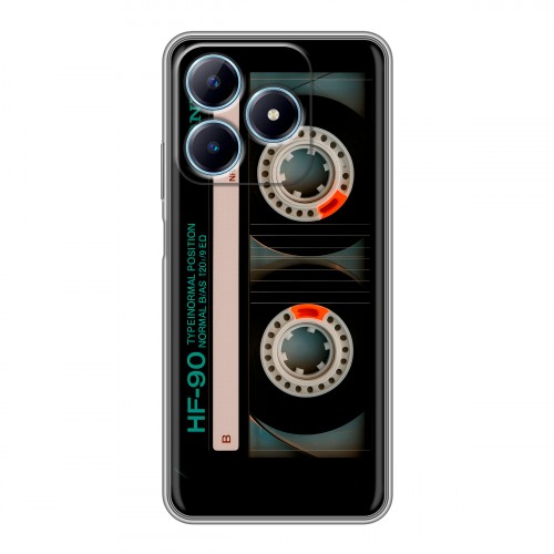 Дизайнерский силиконовый чехол для Realme C63 Кассета