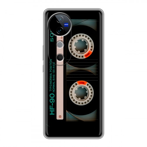 Дизайнерский силиконовый чехол для Vivo V40 5G Кассета