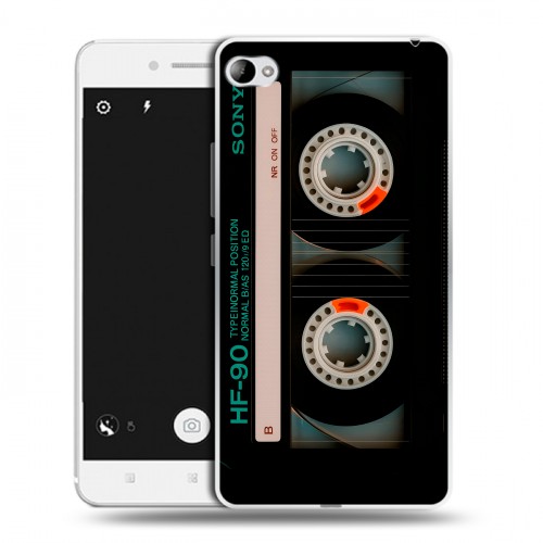 Дизайнерский пластиковый чехол для Lenovo S90 Кассета