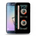 Дизайнерский силиконовый чехол для Samsung Galaxy S6 Edge Кассета