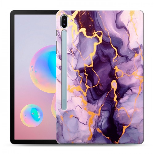 Дизайнерский силиконовый чехол для Samsung Galaxy Tab S6 Мрамор