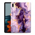 Дизайнерский силиконовый чехол для Samsung Galaxy Tab S7 Мрамор