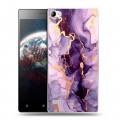 Дизайнерский пластиковый чехол для Lenovo Vibe X2 Мрамор