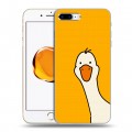 Дизайнерский пластиковый чехол для Iphone 7 Plus / 8 Plus Утка