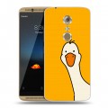 Дизайнерский пластиковый чехол для ZTE Axon 7 Утка