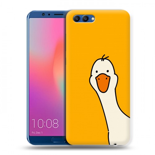Дизайнерский пластиковый чехол для Huawei Honor View 10 Утка