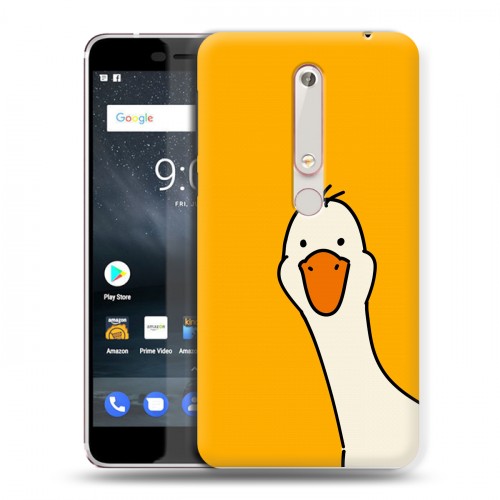 Дизайнерский пластиковый чехол для Nokia 6 (2018) Утка