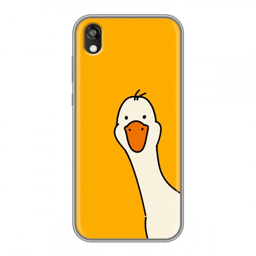 Дизайнерский силиконовый чехол для Huawei Honor 8s Утка