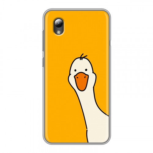 Дизайнерский силиконовый чехол для ZTE Blade A3 (2019) Утка