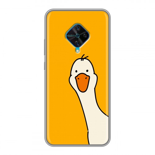 Дизайнерский силиконовый чехол для Vivo V17 Утка
