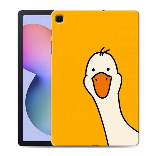 Дизайнерский силиконовый чехол для Samsung Galaxy Tab S6 Lite Утка