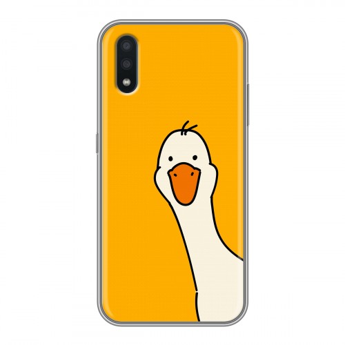 Дизайнерский силиконовый чехол для Samsung Galaxy M01 Утка