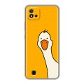 Дизайнерский силиконовый чехол для Realme C20 Утка