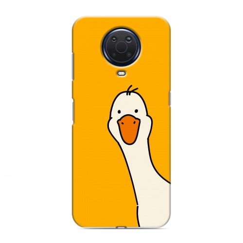 Дизайнерский силиконовый чехол для Nokia G20 Утка