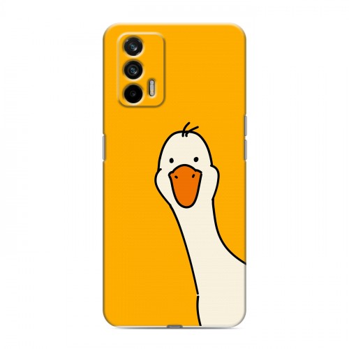 Дизайнерский силиконовый чехол для Realme GT Утка