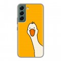 Дизайнерский силиконовый чехол для Samsung Galaxy S22 Утка