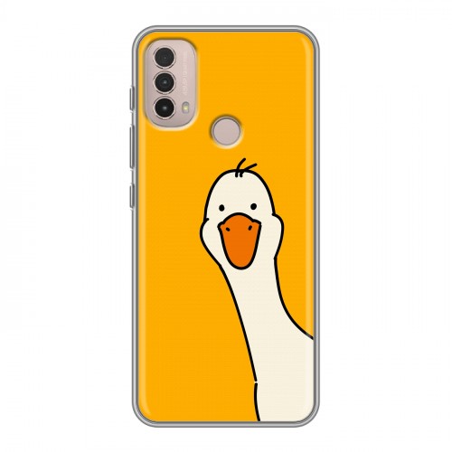 Дизайнерский силиконовый чехол для Lenovo K14 Plus Утка