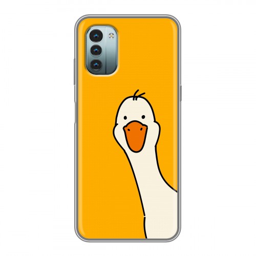 Дизайнерский силиконовый чехол для Nokia G11 Утка