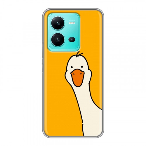 Дизайнерский силиконовый чехол для Vivo V25 Утка