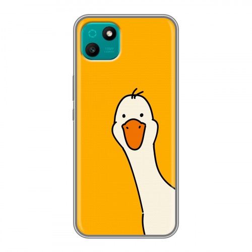 Дизайнерский силиконовый чехол для Wiko T10 Утка