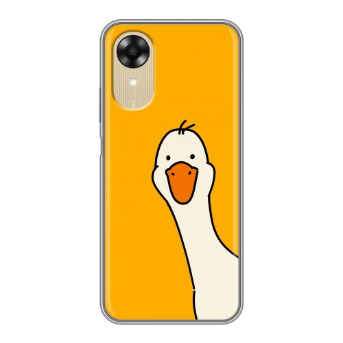 Дизайнерский силиконовый чехол для OPPO A17k Утка