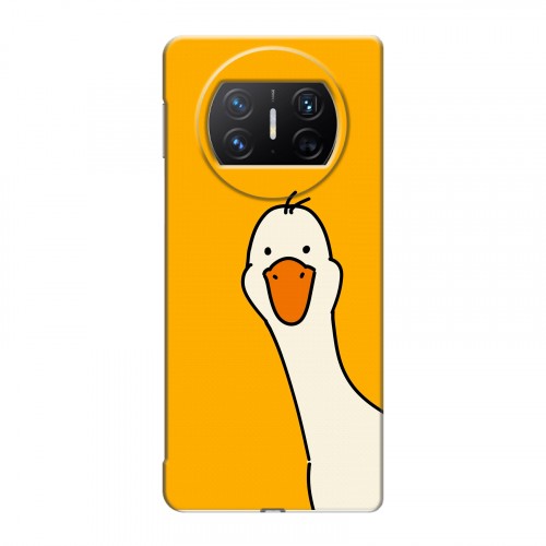 Дизайнерский пластиковый чехол для Huawei Mate X3 Утка