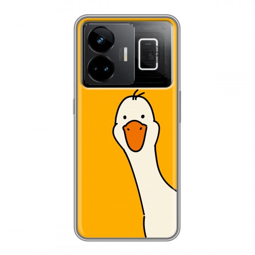 Дизайнерский силиконовый чехол для Realme GT3 Утка