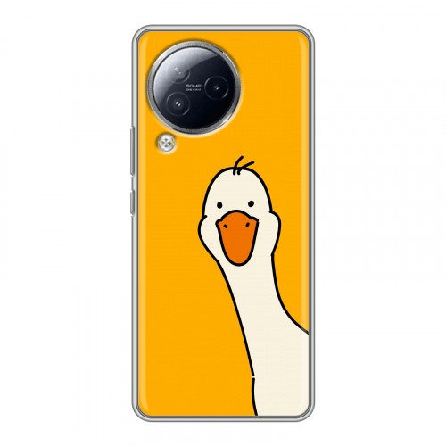 Дизайнерский силиконовый чехол для Xiaomi Civi 3 Утка